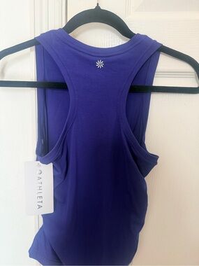 Athleta Deep Purple Racerback Tank